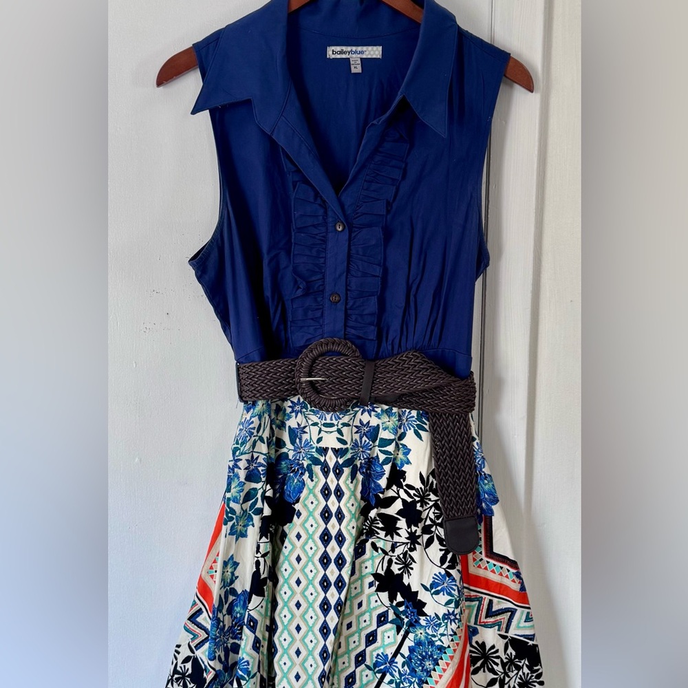 Bailey Blue Dress. Beautiful color!